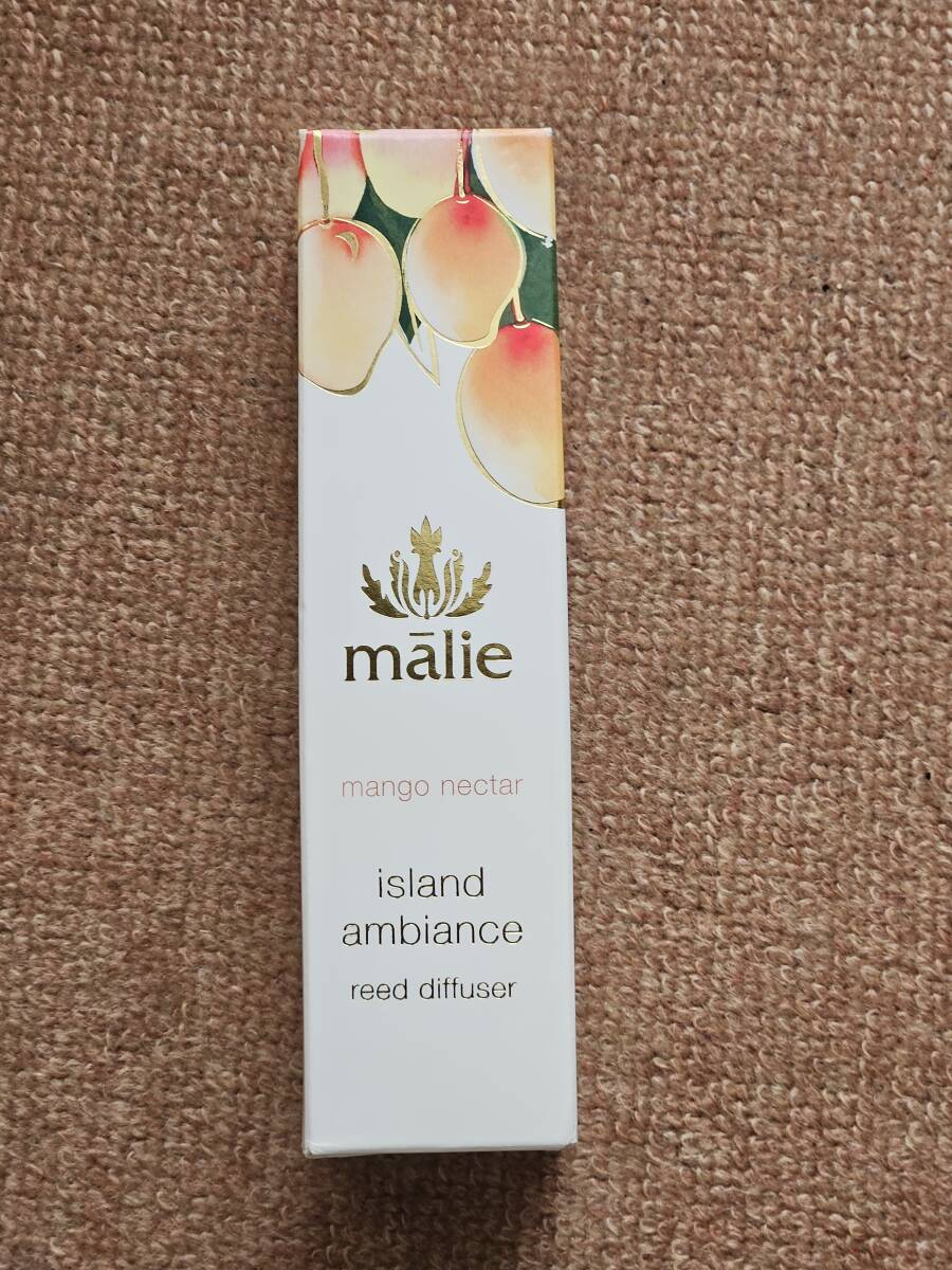 malie マリエ オーガニクス リードディフューザー マンゴーネクター mango nectar 59ml 未使用拍卖