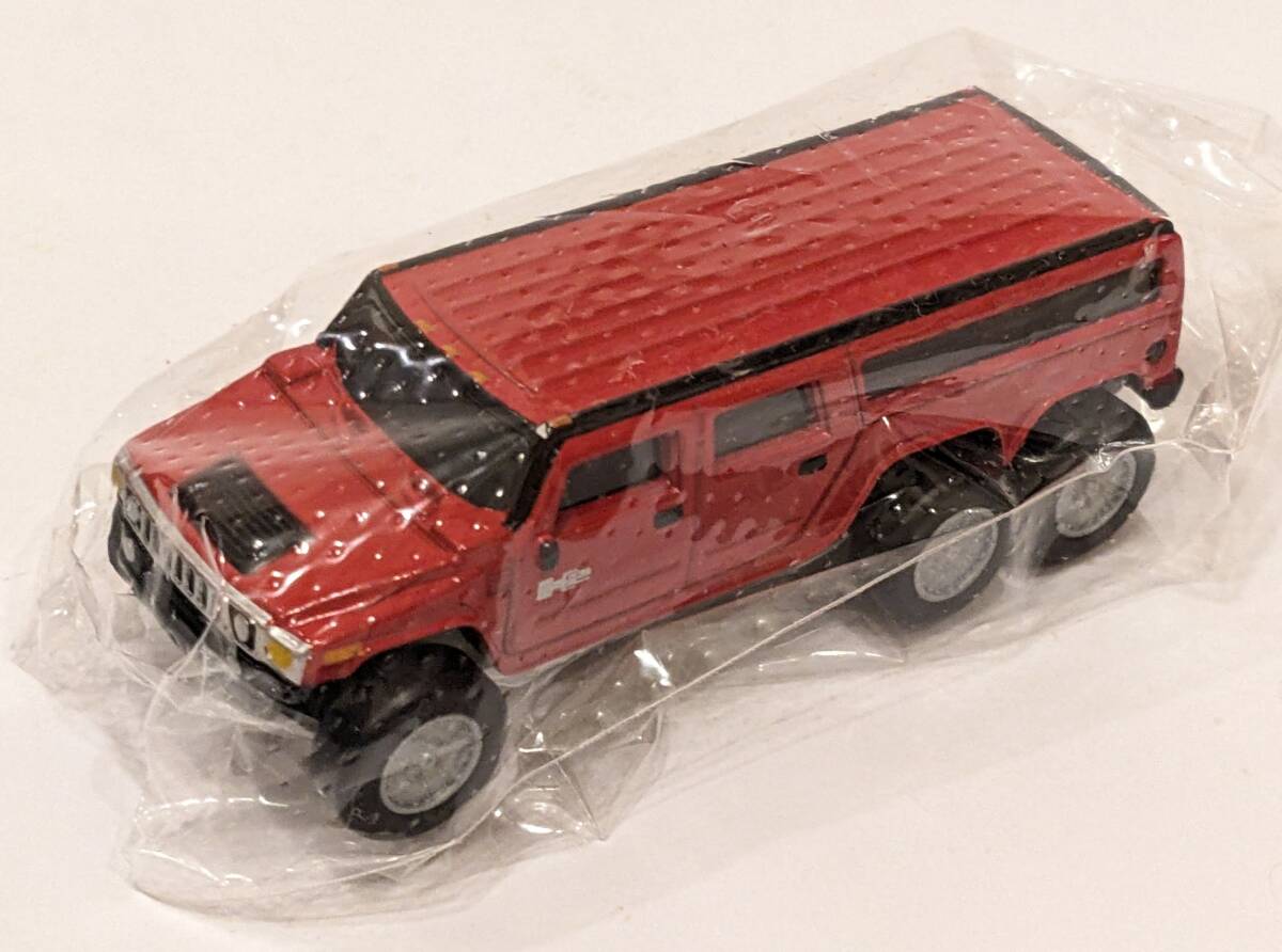 HUMMER リムジン プルバックカー H2 レッド 6輪ハマー サントリーコーヒーボスおまけ拍卖