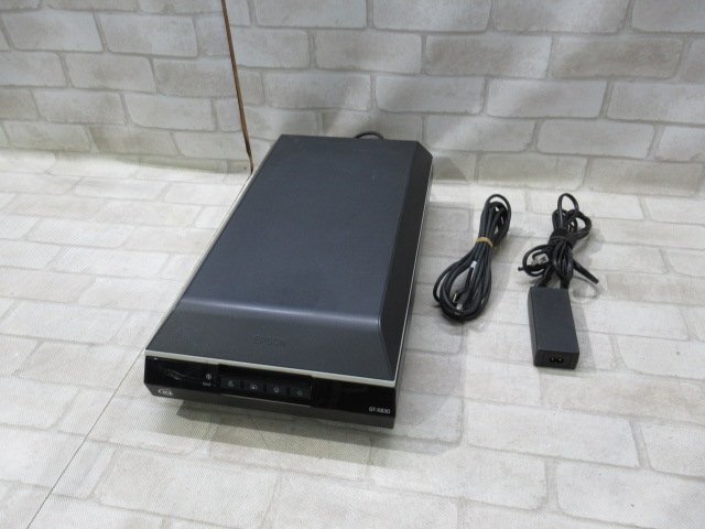 Ω 新DCE 1215t 保証有 EPSON【 GT-X830 】エプソン A4フラットベッドスキャナー AC・USBケーブル付拍卖