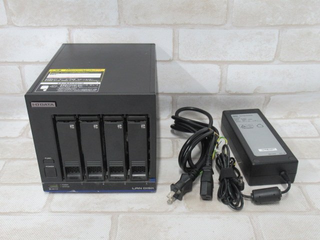 AG0758 Ω 新DK 1173h 保証有 IO DATA【 HDL4-X8 】HDL4-Xシリーズ LinuxベースOS搭載 法人向け4ドライブNAS 2TB×4 動作/初期化拍卖