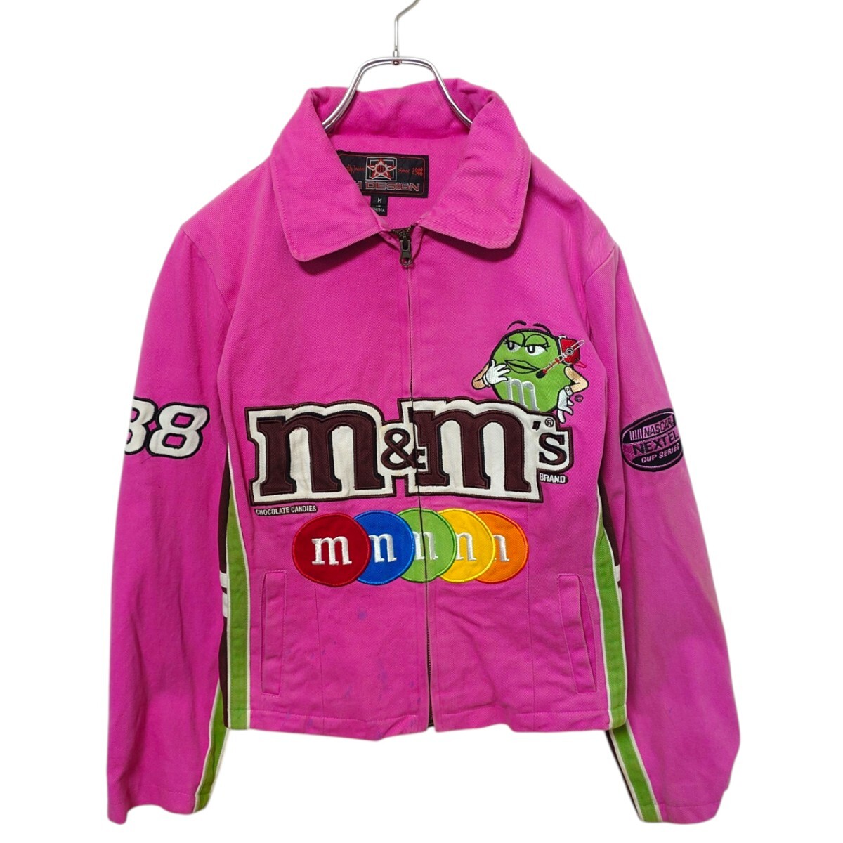 【JH DESIGN】00s m&m's レーシングジャケット A-3921拍卖