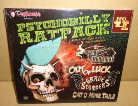 Psychobilly RatPack 4 未開封CD サイコビリー ネオロカビリー ROCKABILLY TONY MONTANAS CAT O' NINE TAILS GRAVE STOMPERS OUT OF LUCK拍卖