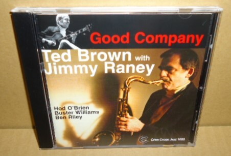 Ted Brown with Jimmy Raney Good Company 中古CD テッド・ブラウン ジミー・レイニー テナーサックスギタージャズ Tenor Sax Guitar Jazz拍卖