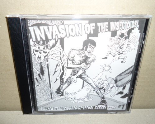 Invasion of the Insectoids! 1 中古CD ガレージロックンロール ROCK&ROLL Decibels Primate 5 Beyond Lickin'Spider Babies Mondo Topless拍卖