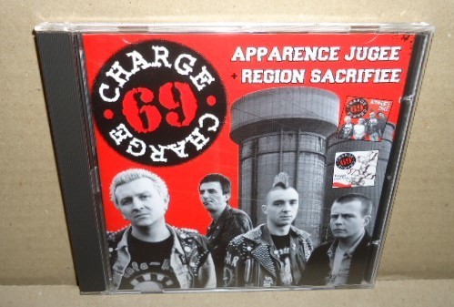 即決 Charge 69 Apparence Jugee Region Sacrifee 中古CD フレンチオイストリートパンクロック 1990's French Oi/Street PUNK Combat Rock拍卖