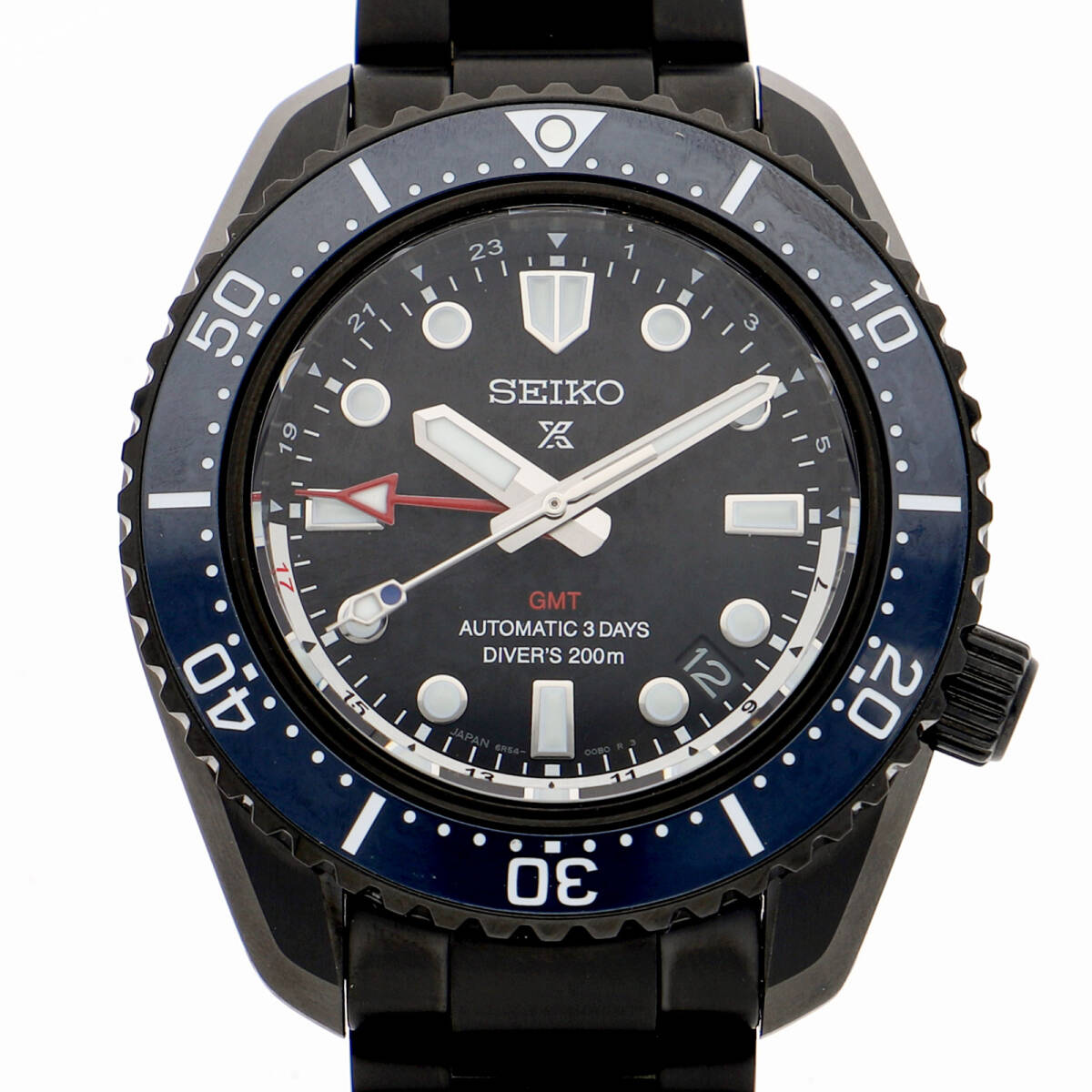 SEIKO セイコー SBEJ023/6R54-00J0 プロスペックス 大谷翔平モデル ブラックダイヤル SS 自動巻き メンズ【133583】拍卖