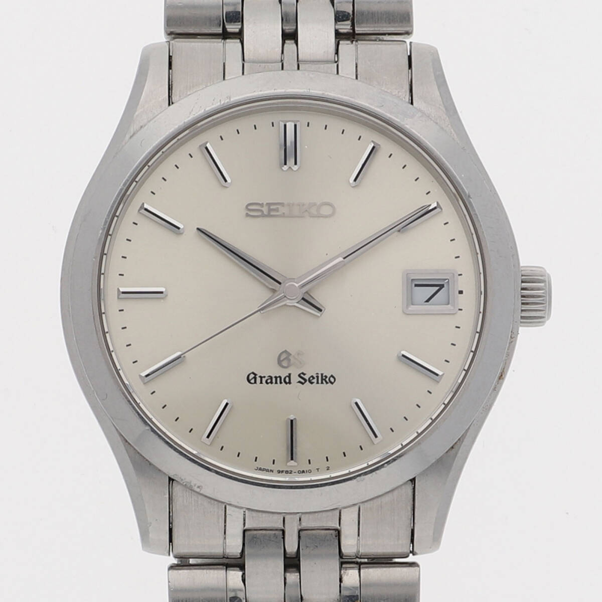 SEIKO セイコー 9F82-0A10 グランドセイコー シルバーダイヤル SS クオーツ メンズ【133673】拍卖