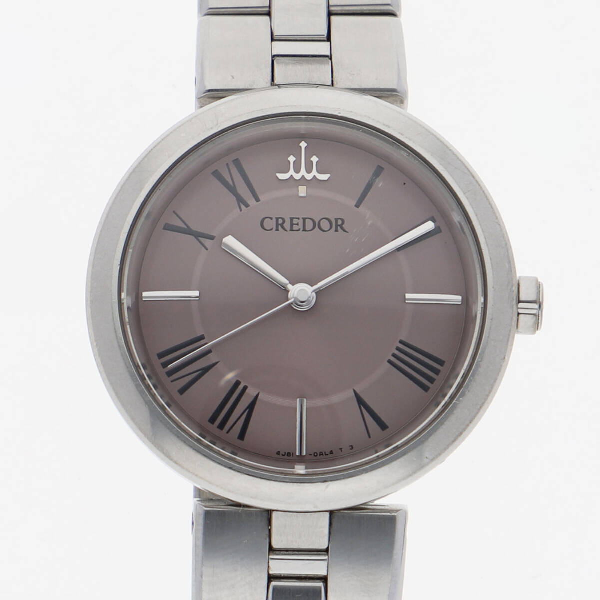 SEIKO セイコー 4J81-0AG0 クレドール アクア ピンクダイヤル SS クオーツ レディース【134176】拍卖