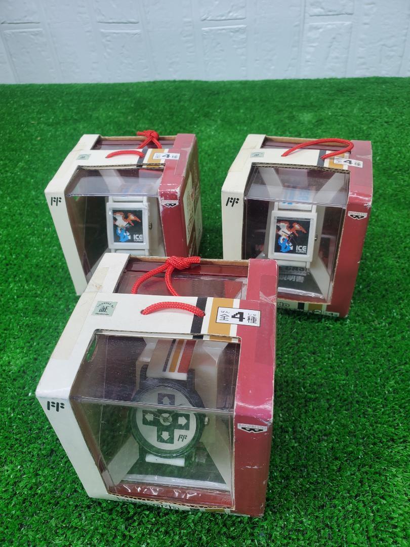 3個セット Nintendo リストウォッチINキューブケース アミューズメント拍卖
