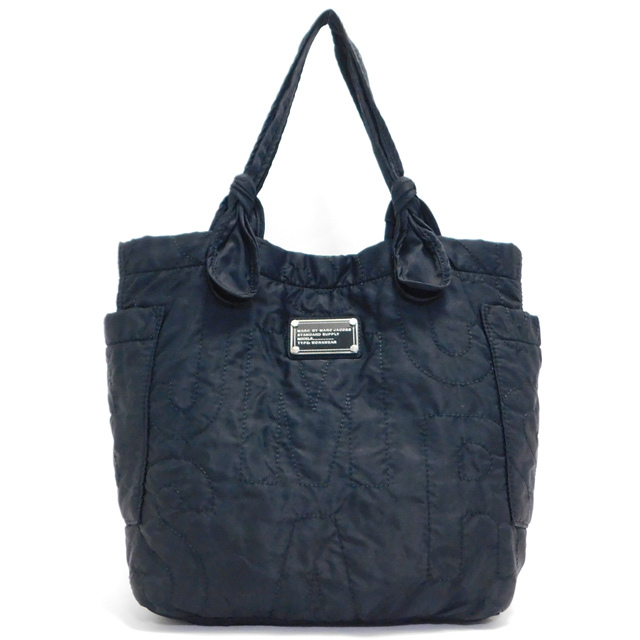 美品 Marc by Marc Jacobs マークバイマークジェイコブス トートバッグ ハンドバッグ キルティング 黒 A4可拍卖