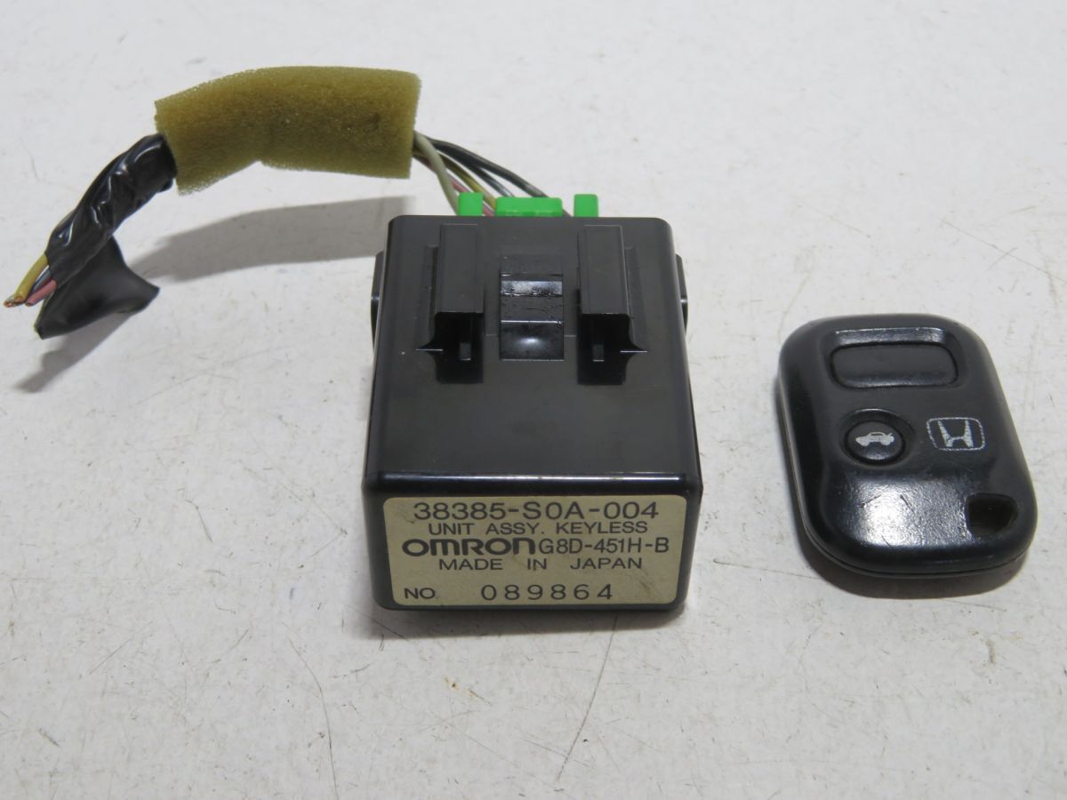 25-17-88    CF4  アコード  F20B AT 【 キーレス リレー 38385-S0A-004 】 拍卖