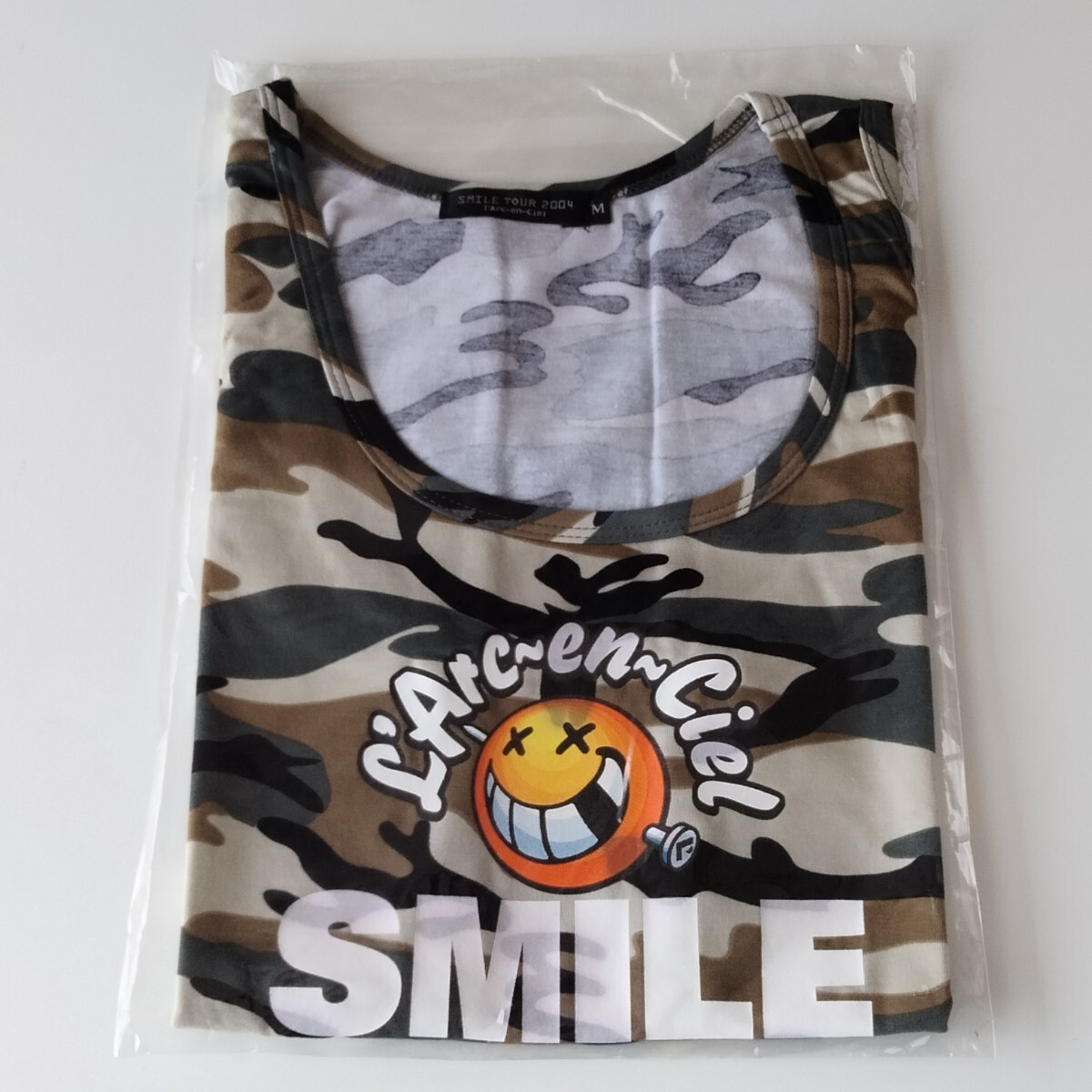 【未開封/M】L'Arc~en~Ciel/SMILE TOUR 2004 タンクトップ/スマイル ツアー/ラルク アン シエル/ラルク/HYDE ハイド/ken/tetsu/yukihiro 拍卖