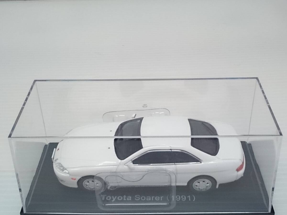 ●75 アシェット 定期購読 国産名車コレクション 1/43 VOL.75 トヨタ ソアラ Toyota Soarer (1991) ノレブ マガジン付拍卖