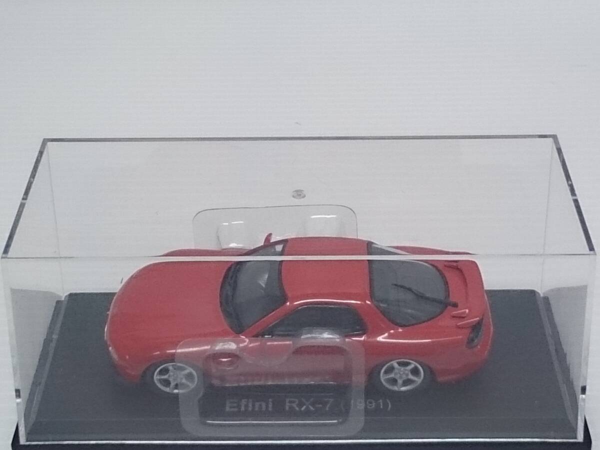 ●78 アシェット 定期購読 国産名車コレクション 1/43 VOL.78 マツダ アンフィニ FD3S Mazda Efini RX-7 (1991) ノレブ マガジン付拍卖
