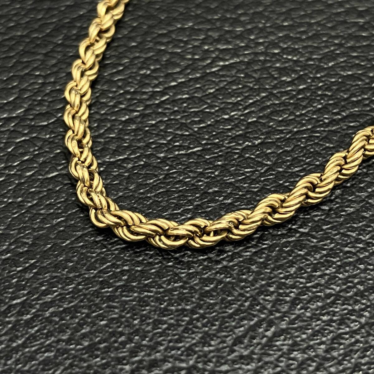 デザイン チェーン ブレスレット K18 19cm 3.0g 金 イエロー ゴールド 店舗受取可拍卖