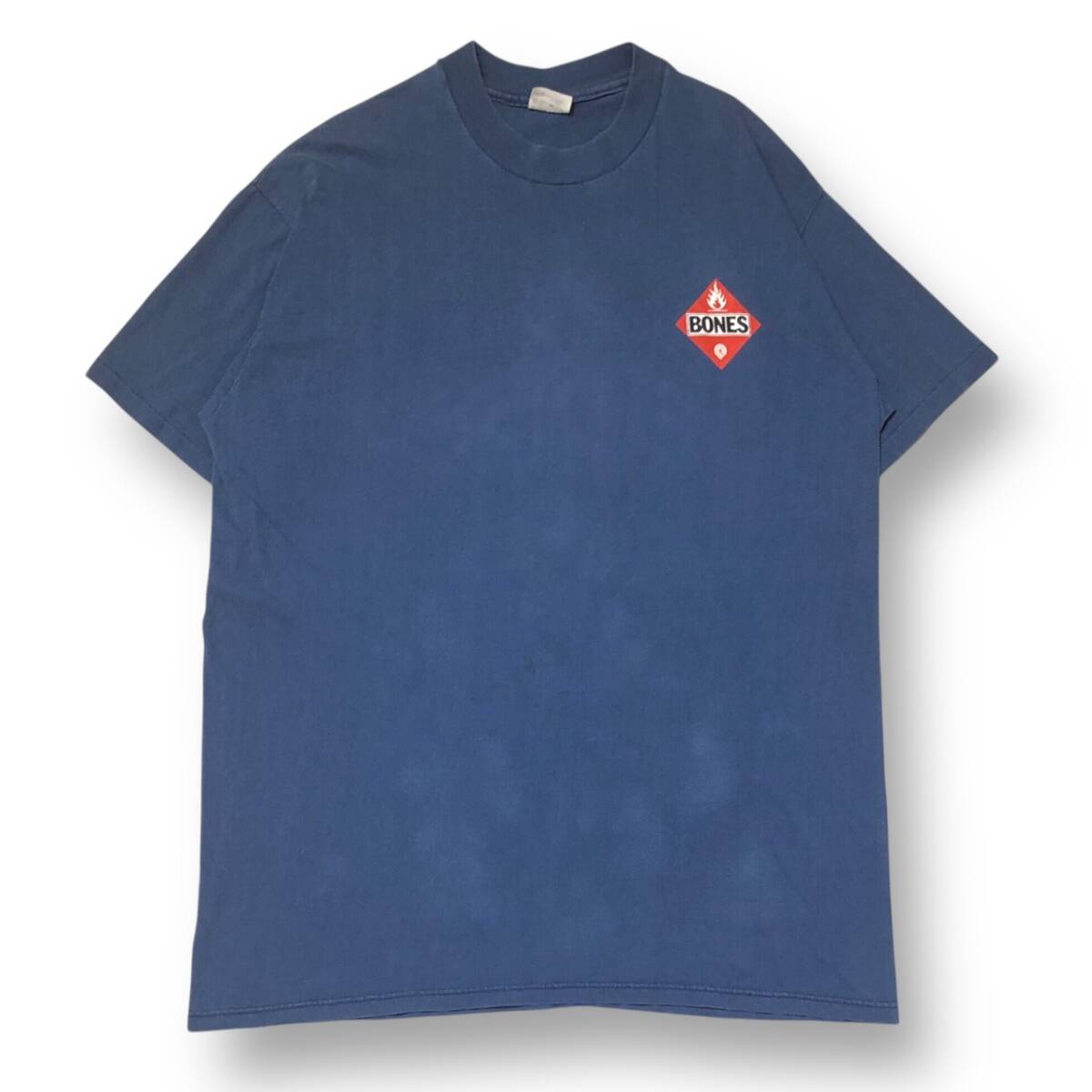 70-80s POWELL PERALTA Stedman BONES sizeXL 両面プリントTEE 半袖Tシャツ パウエル ペラルタ 店舗受取可拍卖