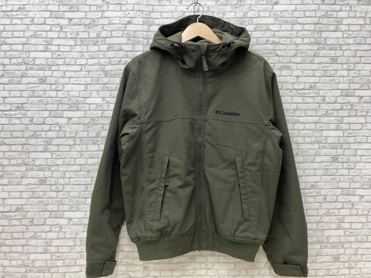 Columbia コロンビア ロマビスタフーディー 222 XM4292 裏フリース 中綿ブルゾン サイズXS カーキ拍卖