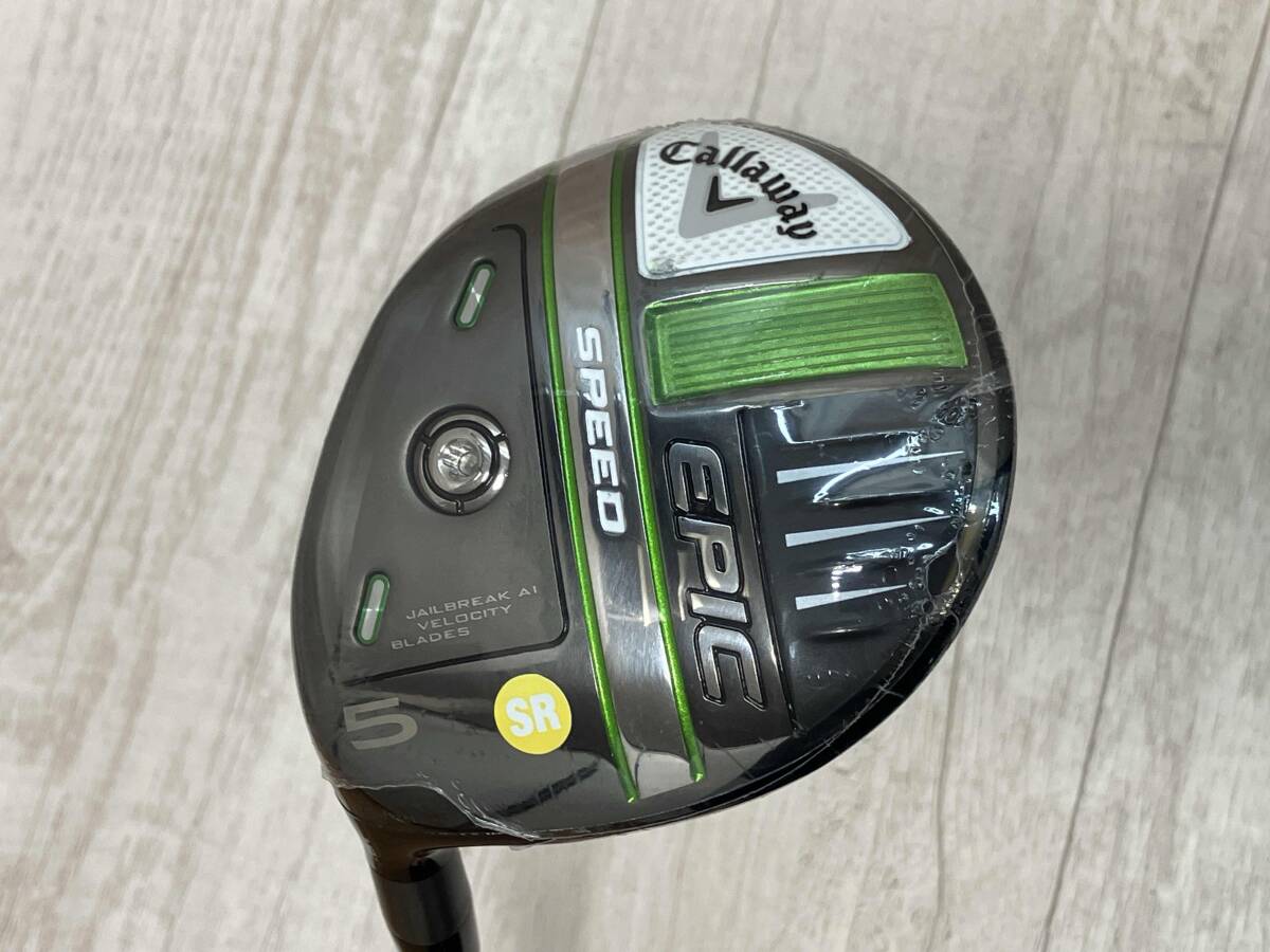 Callaway EPIC SPEED レフティ5番 フェアウェイ キャロウェイ FLEX SR ロフト角 18° 男性左利き用 ゴルフクラブ拍卖
