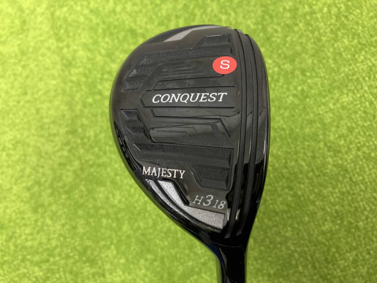 マルマン MAJESTY CONQUEST 2022 ユーティリティ H3 18° SPEEDER NX HV-340 フレックスTOUR S拍卖