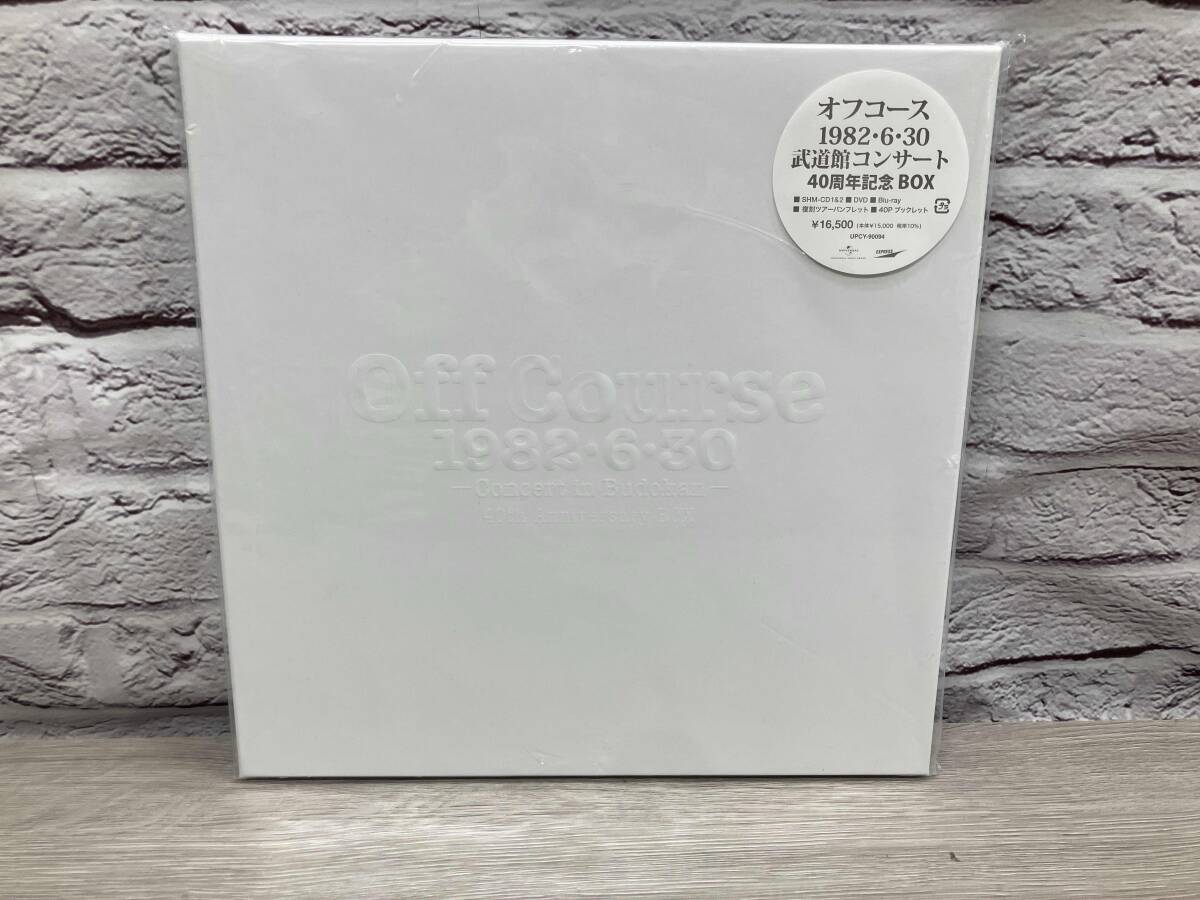 オフコース CD Off Course 1982・6・30 武道館コンサート 40th Anniversary BOX(限定盤)(2SHM-CD+DVD+Blu-ray Disc)拍卖