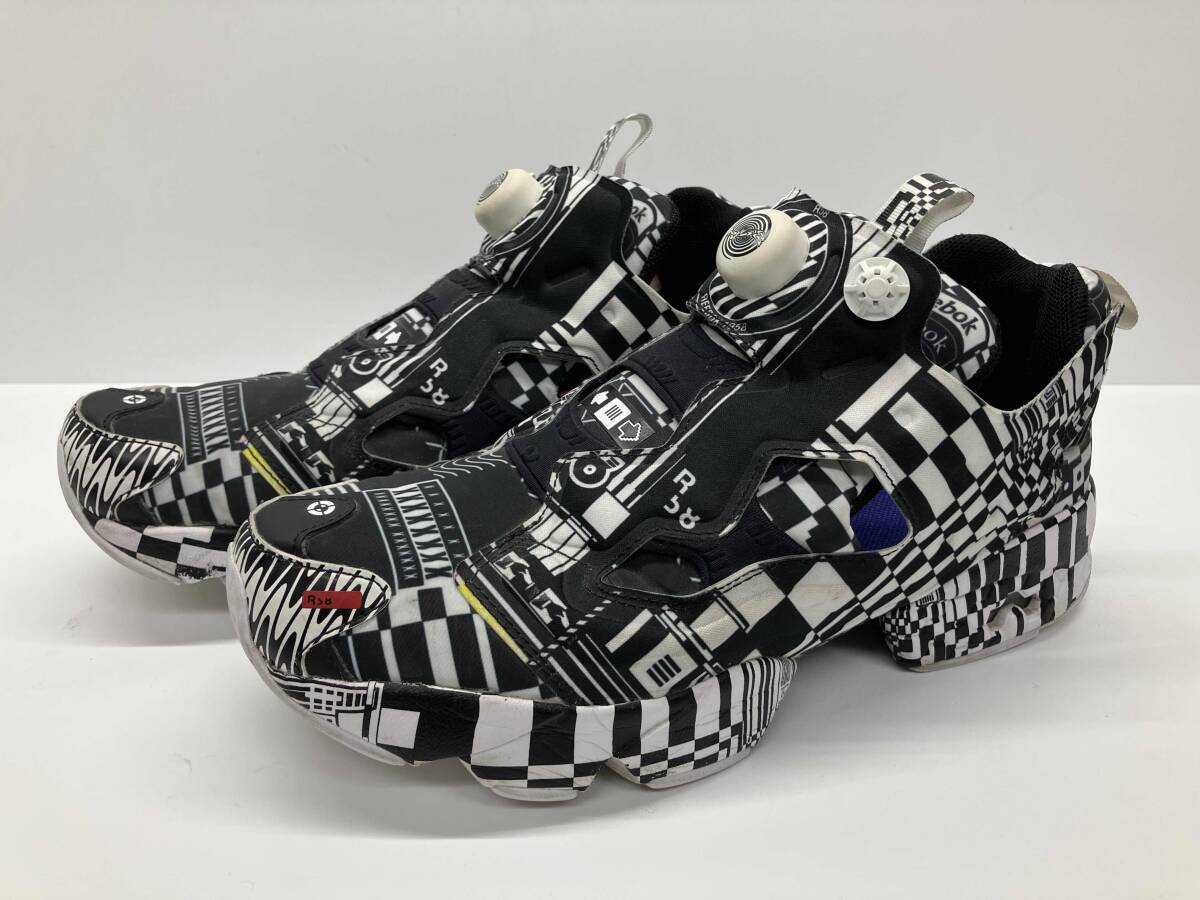Reebok INSTAPUMP FURY KENZO MINAMI FW9462 リーボック インスタポンプフューリー 'ケンゾー' スニーカー ブラック ホワイト 27cm拍卖