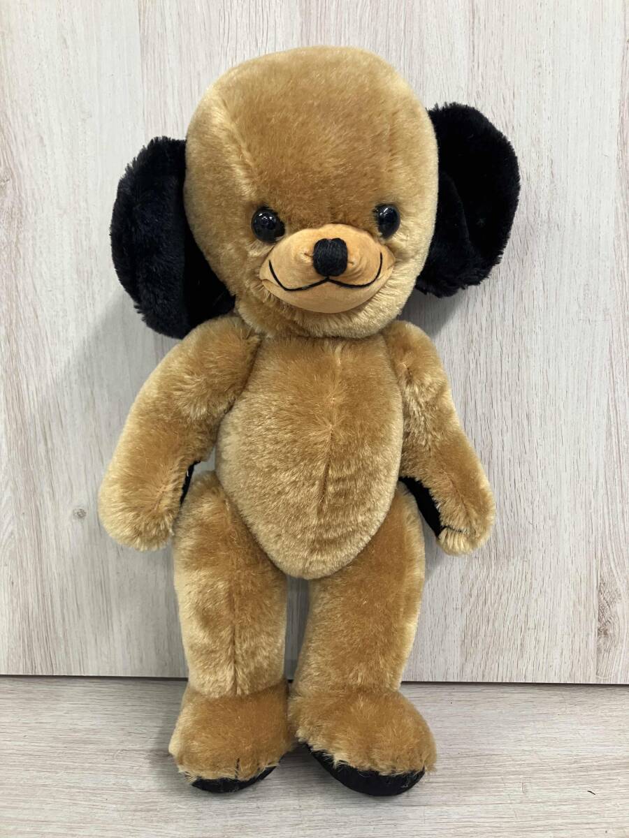 メリーソート MERRYTHOUGHT テディベア ツートンチーキー ゴールド ぬいぐるみ 高さ約38.5cm イギリス製拍卖
