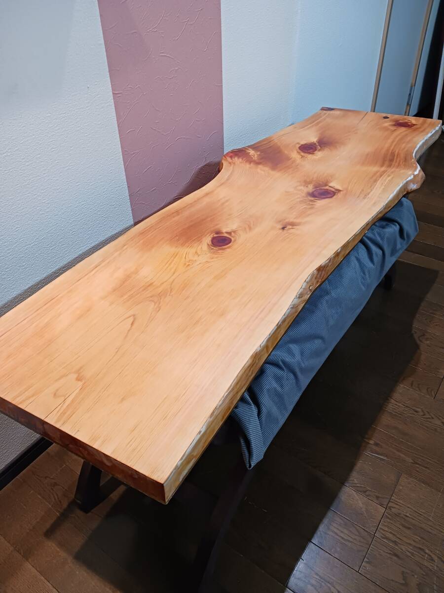 M-108 看板 ローテーブル板 コーヒーテーブル 一枚板 花台 木製 木目 杢目 香炉台 盆栽台 木製看板 敷板 天然木 飾り台拍卖