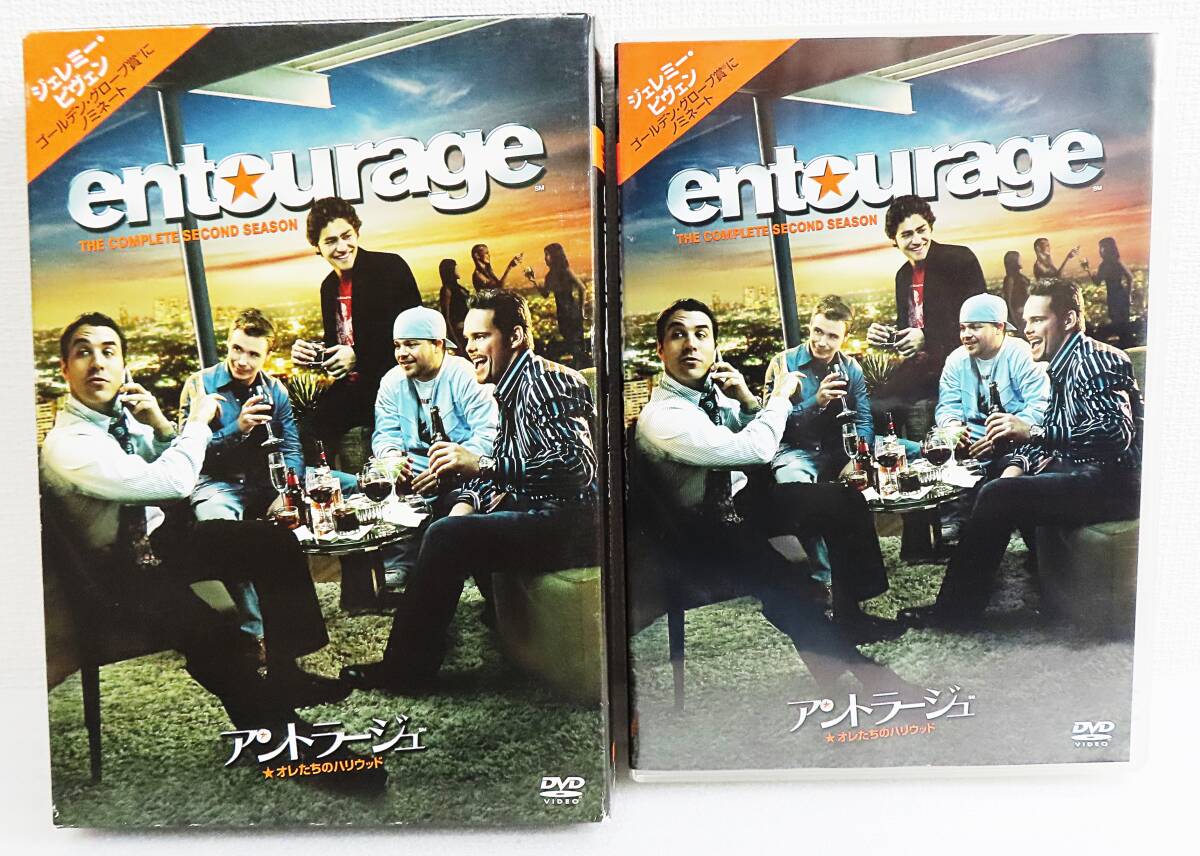 【セルDVD】『アントラージュ★オレたちのハリウッド/セカンドシーズン1~4巻ボックス 4枚組』日本語吹替◆送料185拍卖