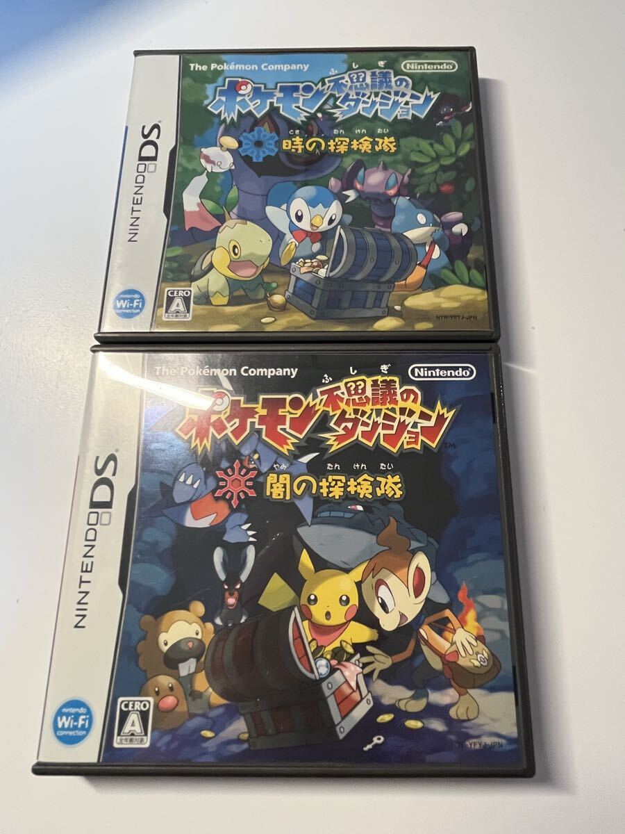 DS ポケモン不思議のダンジョン 時の探検隊 闇の探検隊拍卖