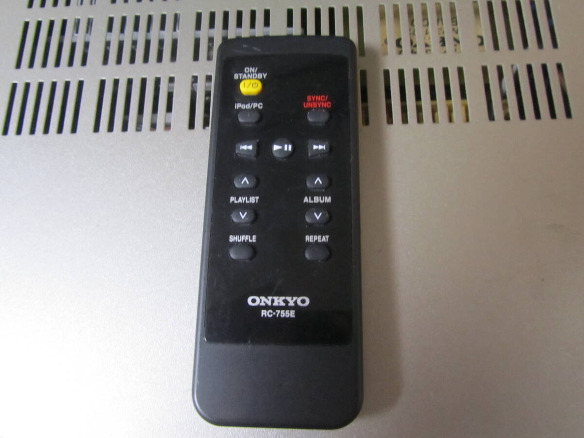 ONKYO RC-755E 発光確認・電池交換済拍卖