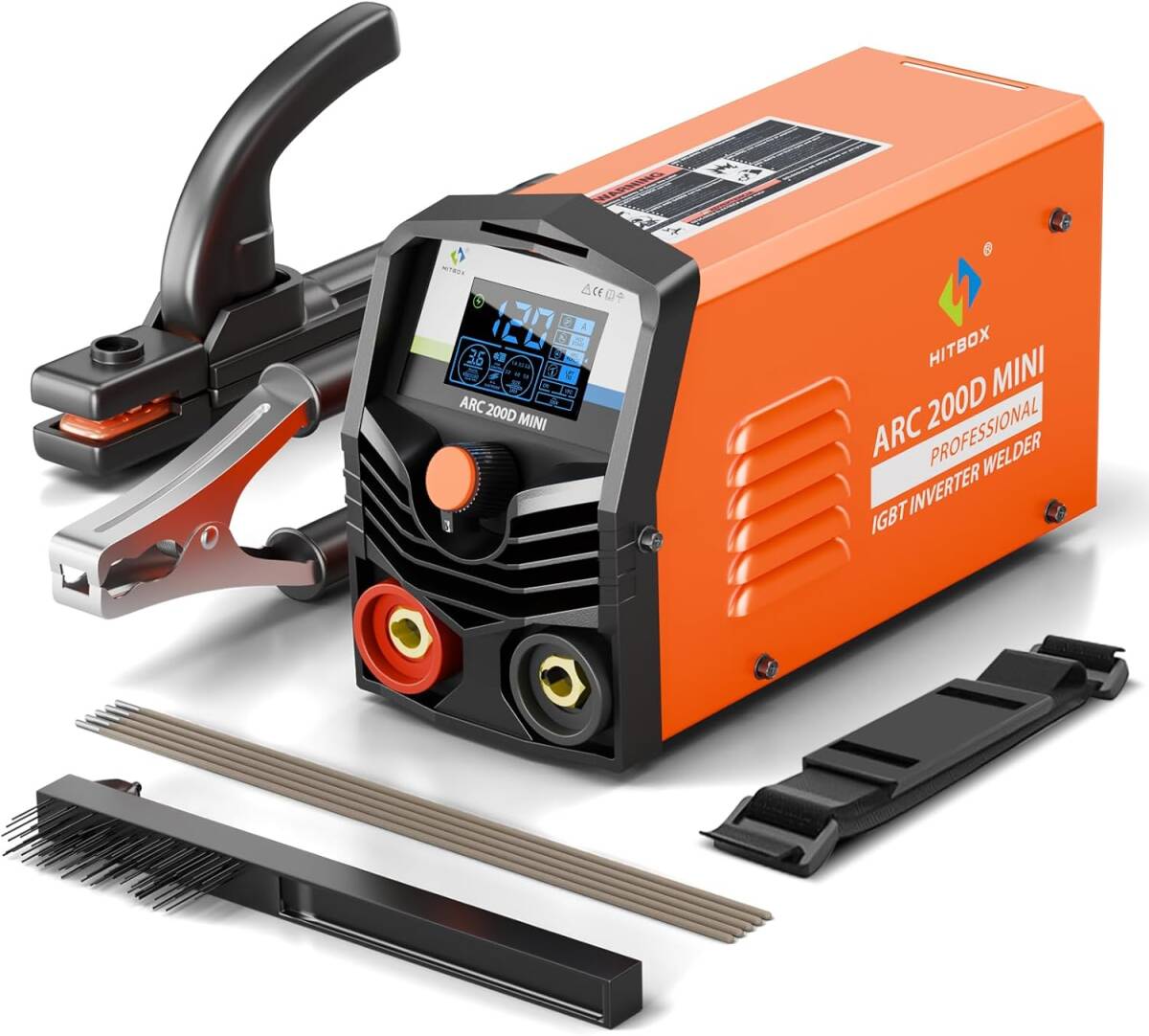 【新品】HITBOX アーク溶接機 ARC200D MINI 100V専用 140A 被覆アーク溶接 LIFT TIG 1台2役 簡易MMA溶接機 初心者向け ポータブル小型軽量拍卖
