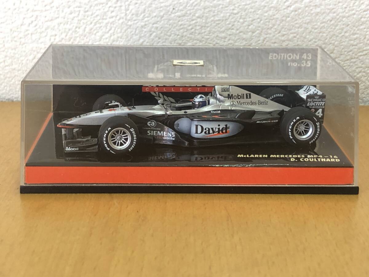 【Minichamps】 ●ミニチャンプス 530014304 マクラーレン メルセデス MP4-16 D. クルサード #4 1/43●拍卖