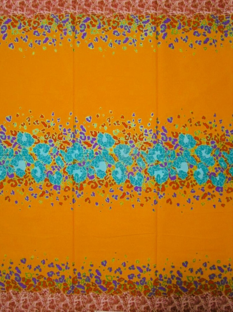 ⑮Lアフリカンプリント*パーニュ*キテンゲ*アフリカンバティック拍卖