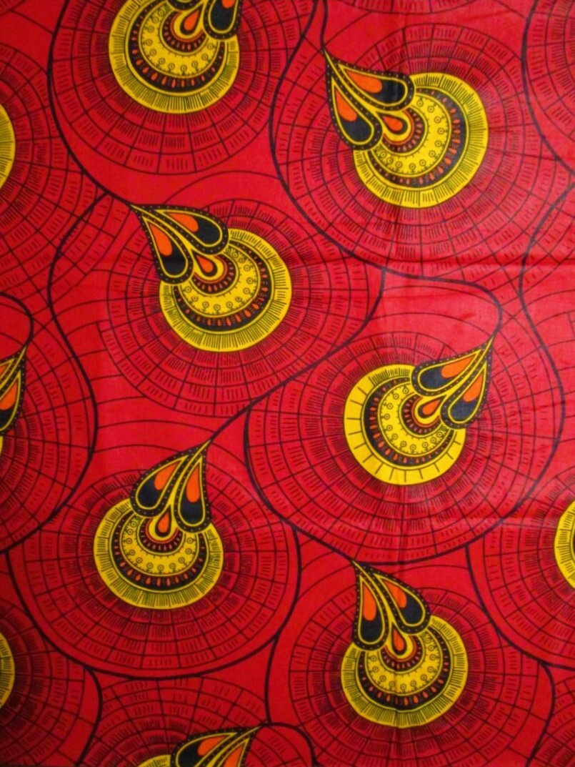 ⑤Oアフリカンプリント*パーニュ*キテンゲ*アフリカンバティック拍卖