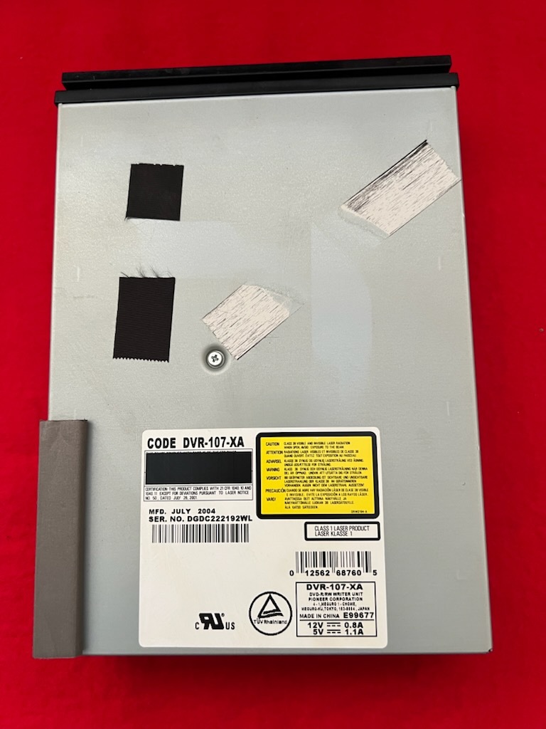 Pioneer パイオニア DVR-107-XA レコーダー用 DVD ドライブ (ドラ9)拍卖