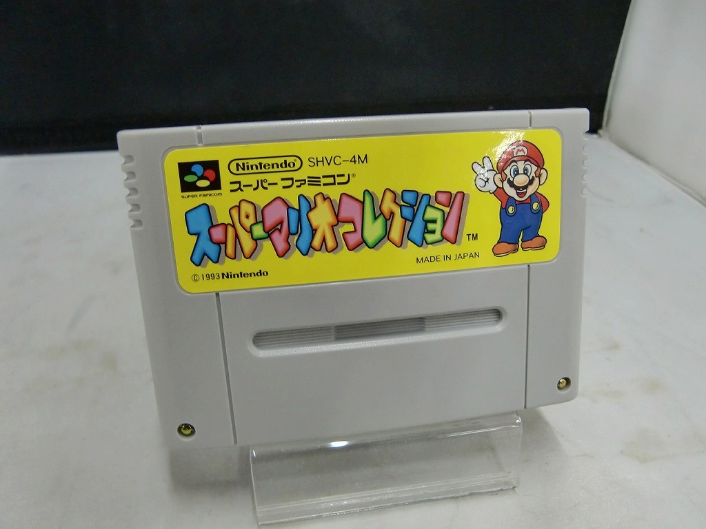 ニンテンドー Nintendo スーパーファミコンソフト スーパーマリオコレクション SHVC-4M拍卖