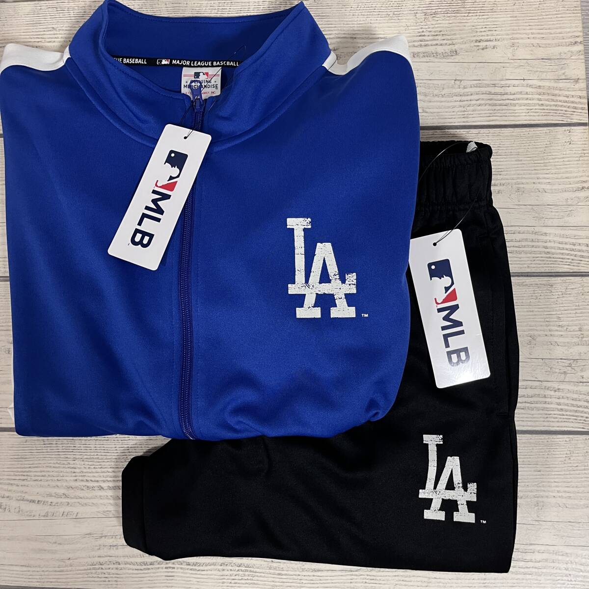 ★ ドジャース DODGERS ★ XLサイズ セットアップ トラックジャケット ジョガーパンツ 上下セット MLB 大谷翔平 LAD (タグ付き新品未使用)拍卖
