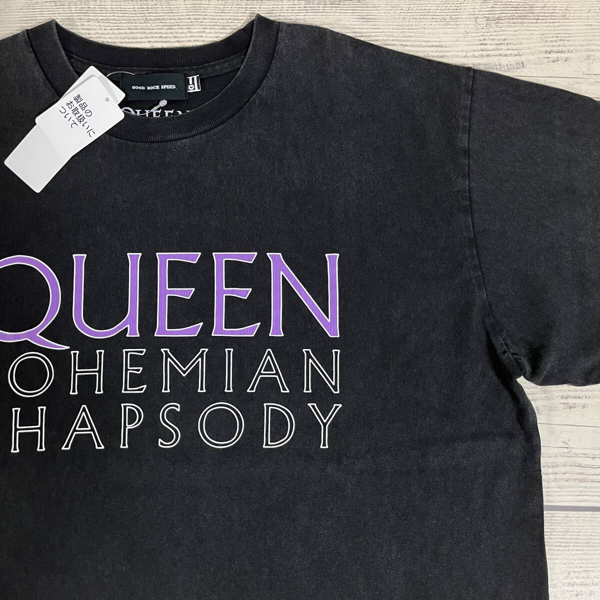 ★ GOOD ROCK SPEED (グッドロックスピード) ★ Tシャツ Lサイズ QUEEN クイーン ボヘミアンラプソディ ロックT (タグ付き新品未着用)拍卖