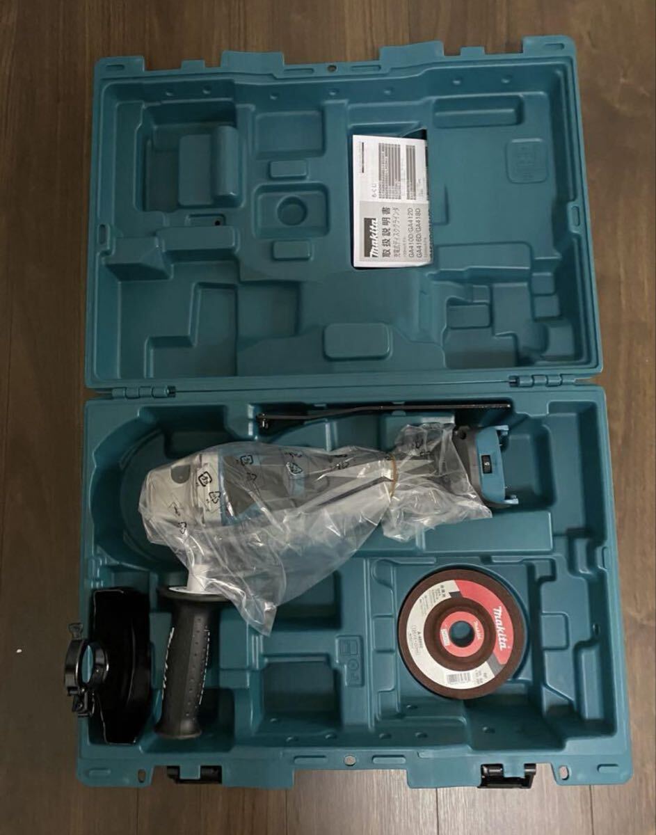 マキタ makita 18V 充電式ディスクグラインダ ケース付 GA418DZ拍卖