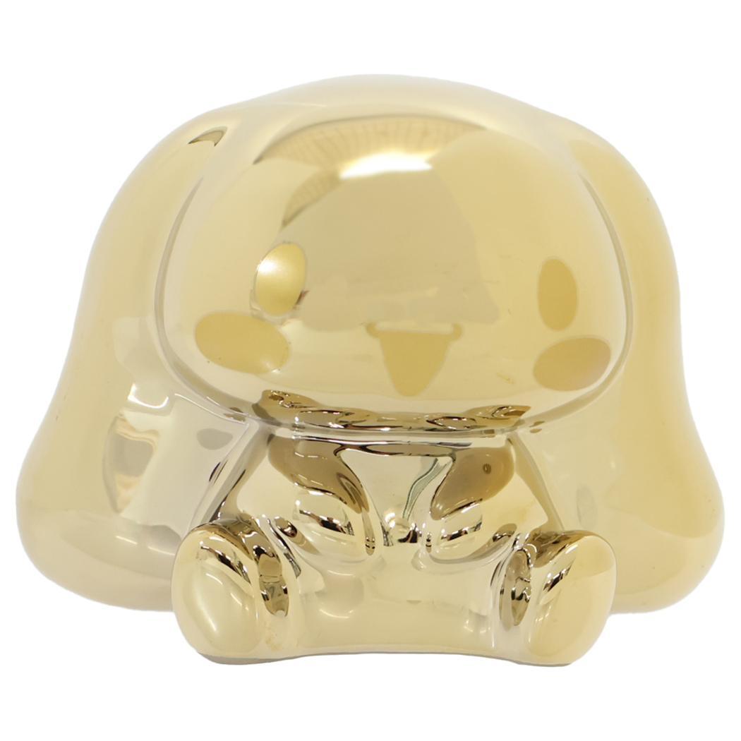 シナモロール 貯金箱 ゴールド貯金箱 サンリオ サンアート プレゼント キャラクター グッズ拍卖