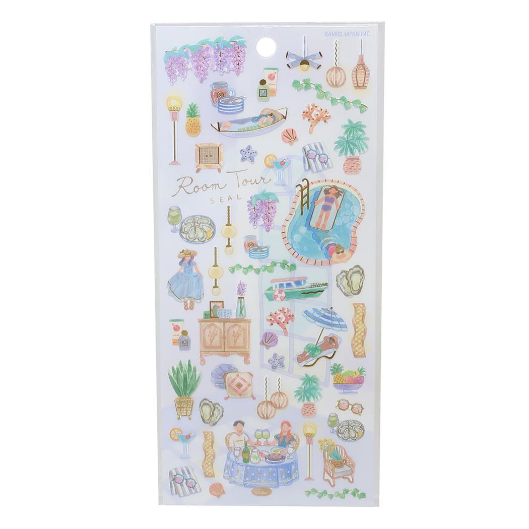 デコステッカー ROOM TOURシール シール カミオジャパン バケーション拍卖