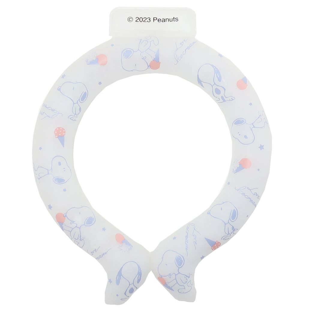 スヌーピー グッズ 夏用クールネック ピーナッツ キャラクター拍卖