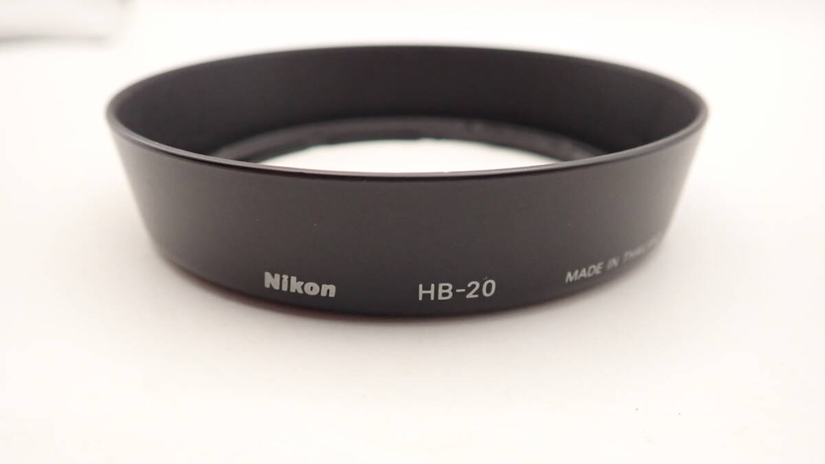 NIKON HB-20 AF28-80mm D、G用 バヨネット式プラレンズフード Ⅸ.1拍卖