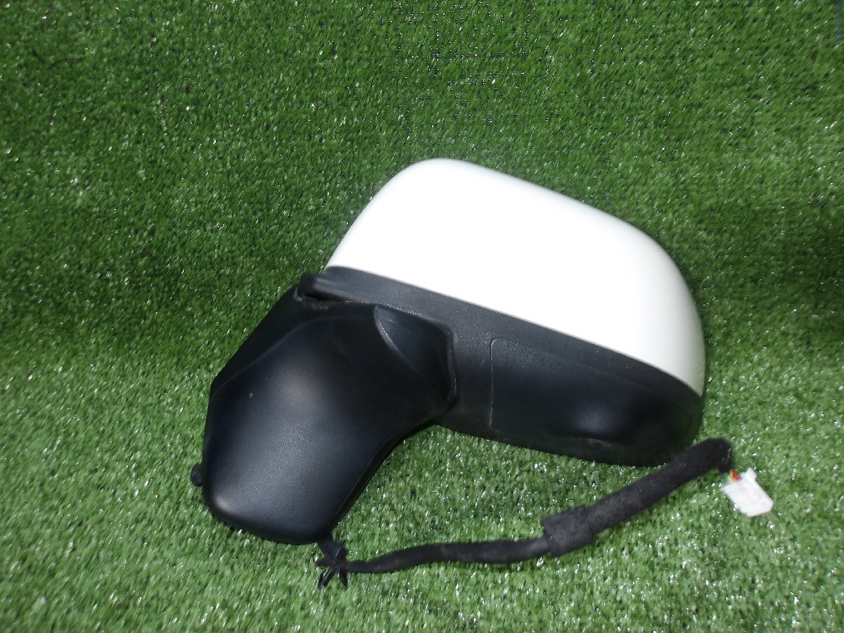 【B】日産 ノート E12 純正 左ドアミラー 11P 電動格納 ターン付 カメラ(未チェック)付 ブリリアントホワイトパール/QAB拍卖