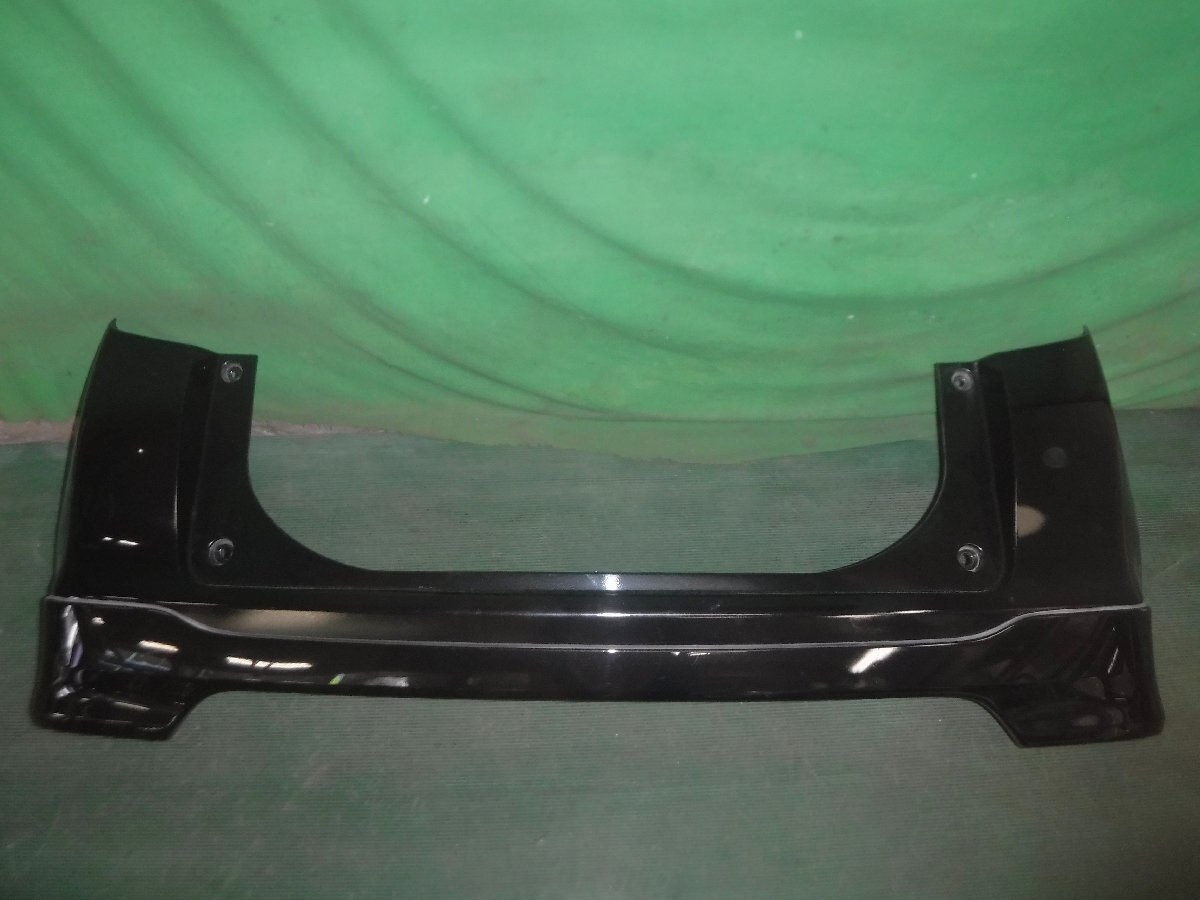 【個人宅発送不可】◇◇トヨタ ラクティス NCP100 純正 リアバンパー 52159-52600 スポ付 再塗装 ブラック系◇◇拍卖
