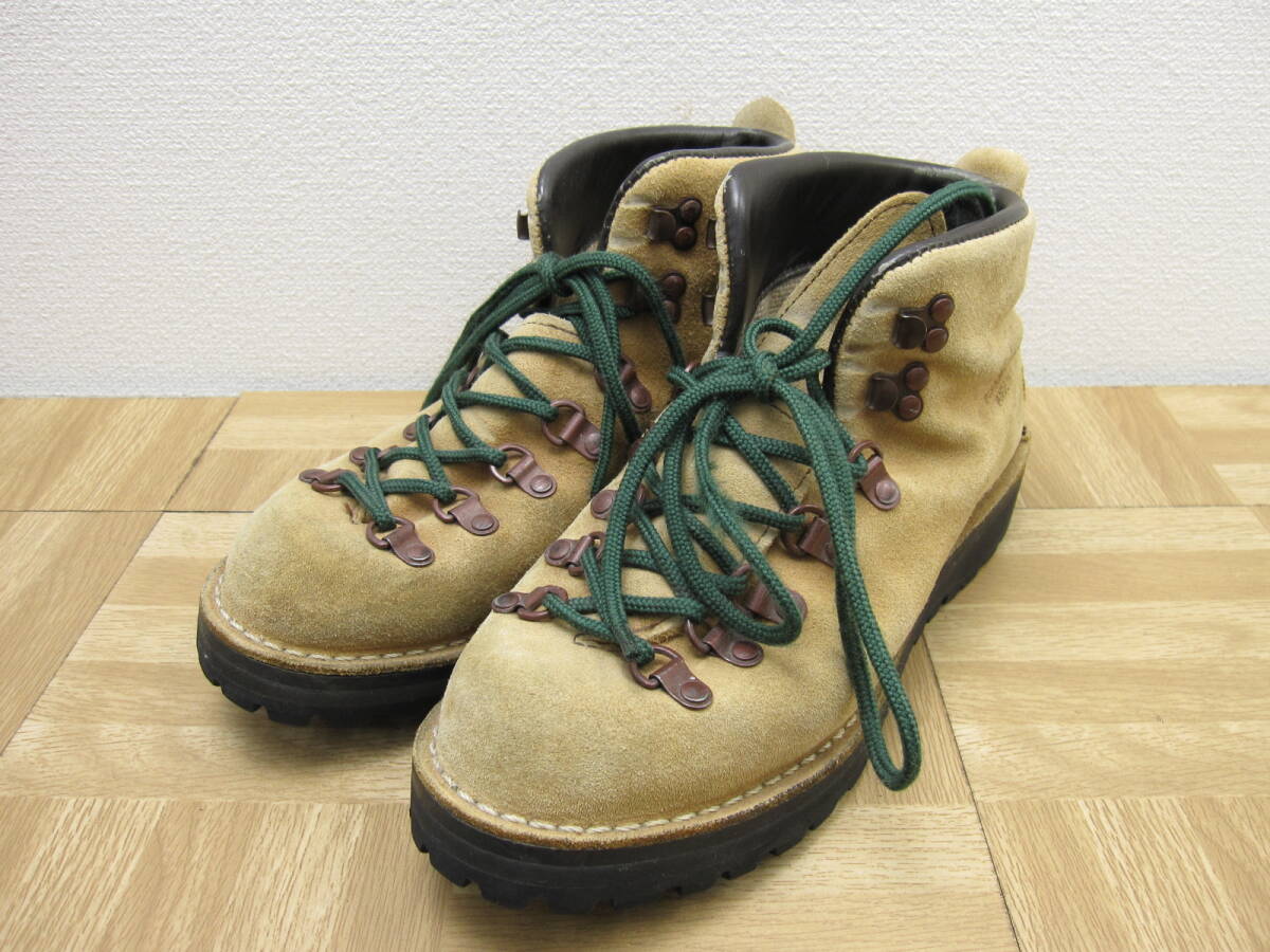 es/345958/2508/Danner ダナー スウェード トレッキングブーツ・マウンテン ライト 30525X/キャメル系/サイズUS7.5拍卖