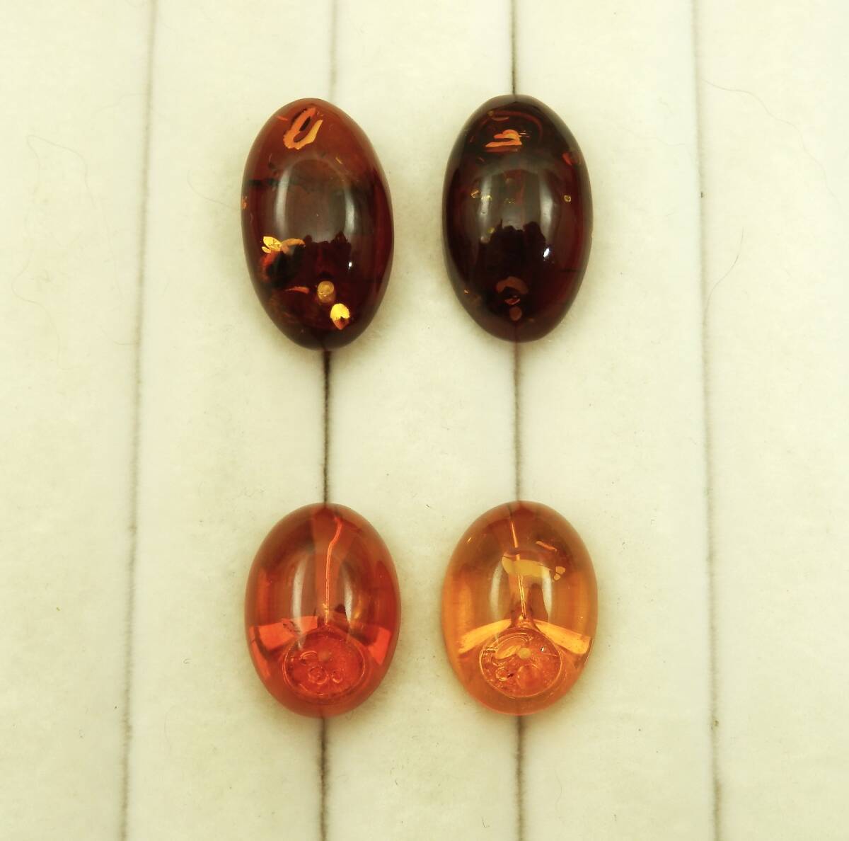 琥珀 アンバー イヤリング 2種 約7.94g 現状品 売り切り拍卖