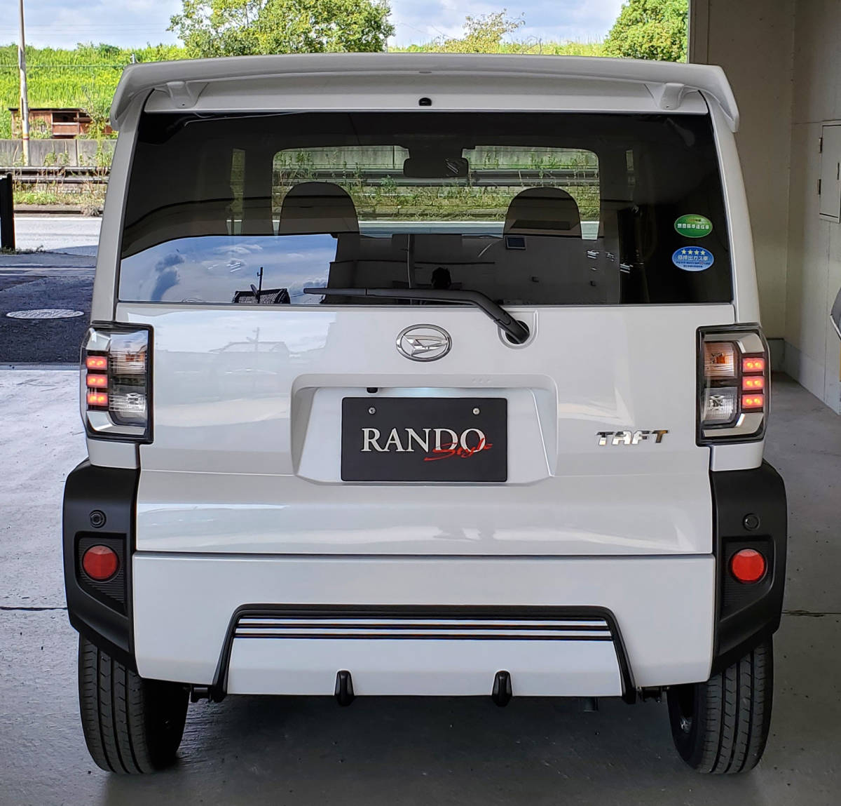 【RANDO Style】LA900/910S タフト TAFT ダイハツ リアウイング リアゲートスポイラー FRP製 REAR WING拍卖