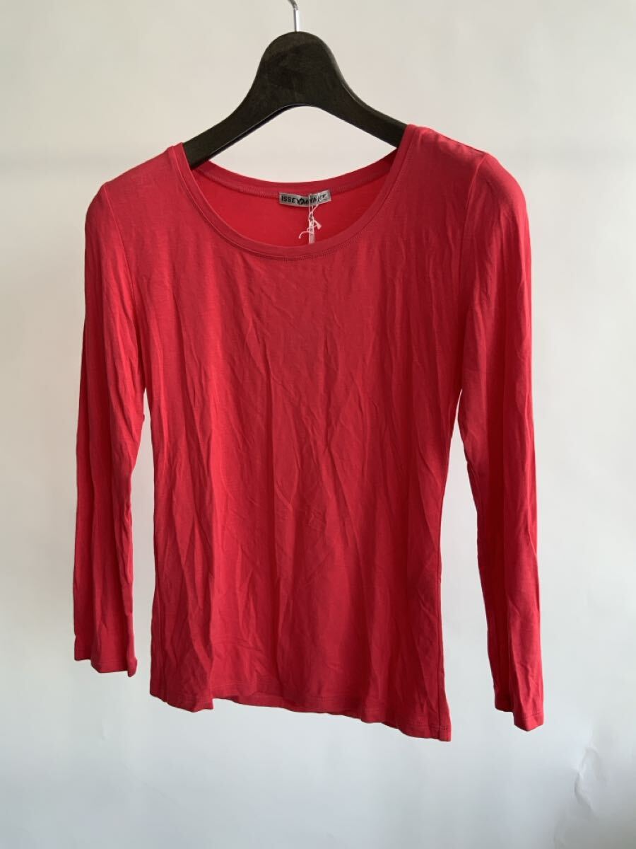 70371ISSEY MIYAKE/イッセイミヤケ U字ネック ロングスリーブシャツ拍卖