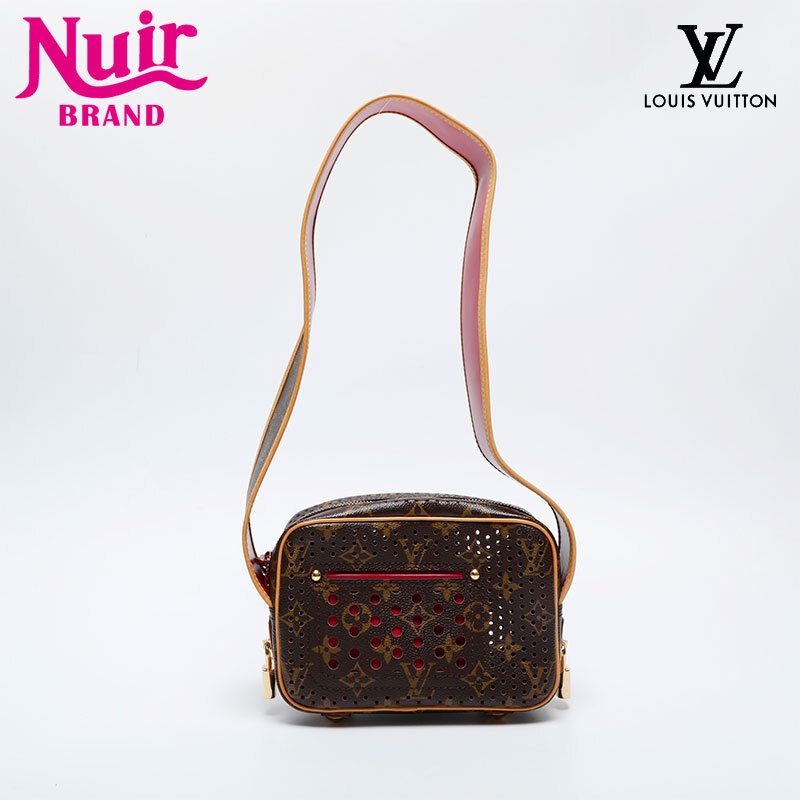 ルイ・ヴィトン LOUIS VUITTON ショルダーバッグ モノグラム ペルフォ ミニトロカデロ ブラウン拍卖